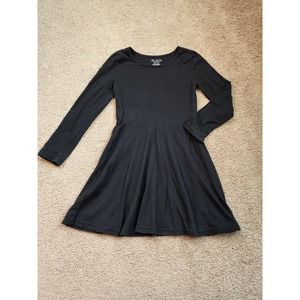 The Children's Place Girls Black Jersey Dress Sz Small/5